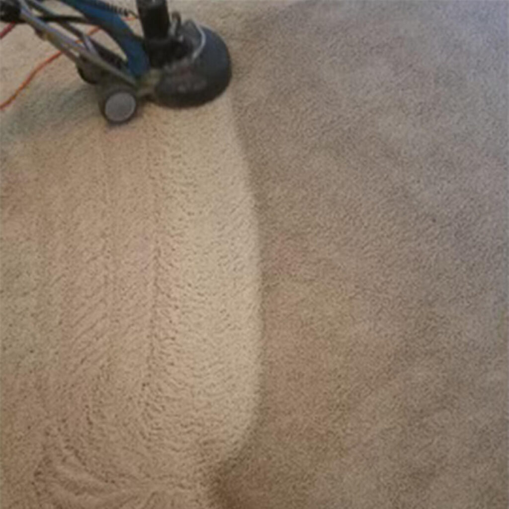 Sea Breeze A carpet-cleaning machine in use, showing a stark contrast between the cleaned and uncleaned sections of the carpet, creates a refreshing sea breeze effect on your floors. Floor And Window Cleaning