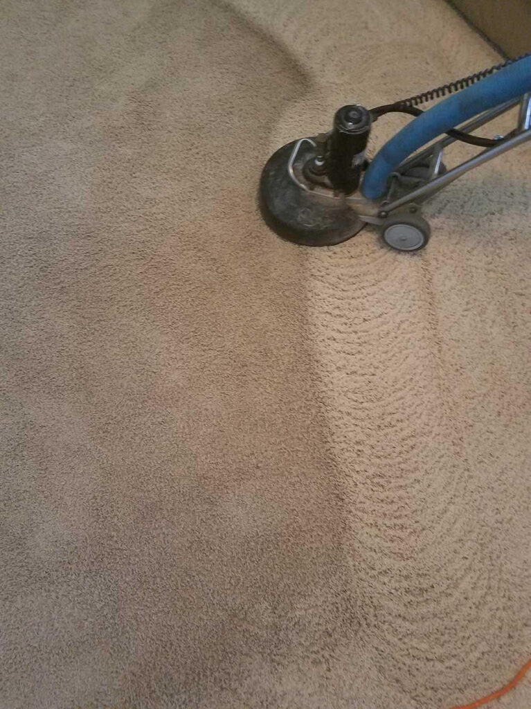 Sea Breeze A carpet cleaner is shown reviving the carpet, creating a fresh, Sea Breeze-like clarity between the spotless and uncleaned sections. Floor And Window Cleaning